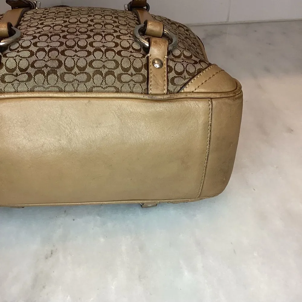 Coach Bag Purse Handbag Signature Mini C Jacquard EW Gallery Tote Pocketbook